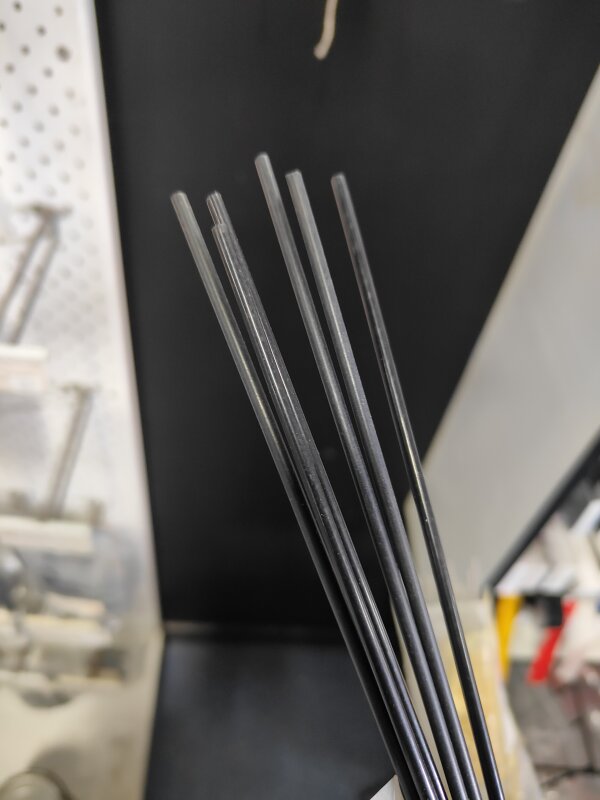 IM 3mm Dia ASA Black Welding Rod