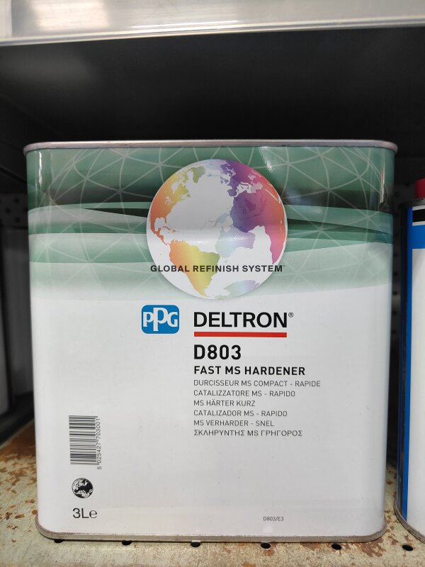 PG Deltron D803 -Fast Hardener 3L