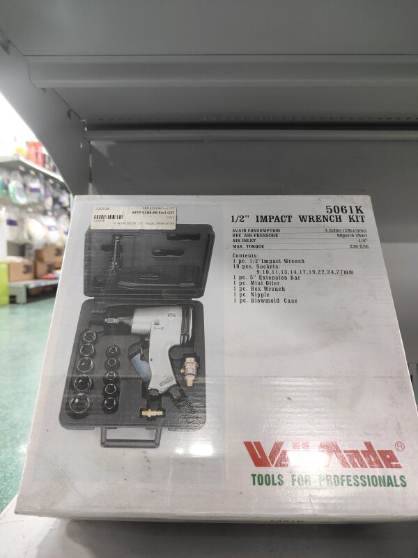 HI W/M 5061K 1/2" Impact Wrench Kit