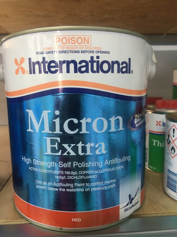 EP Micron EXTRA 2 Antifoul - 4L Red