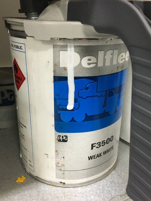 DELFLEET F3500 WEAK WHITE / 1L