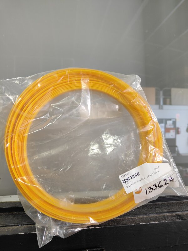 IM 13mm Welding Strip - PP Beck Yellow