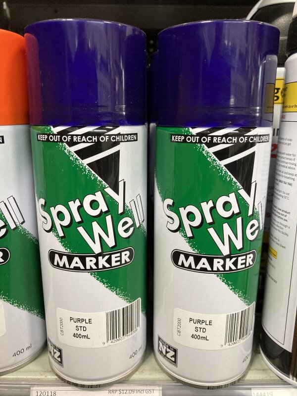 DM Spraywell Marker - 400ml Purple