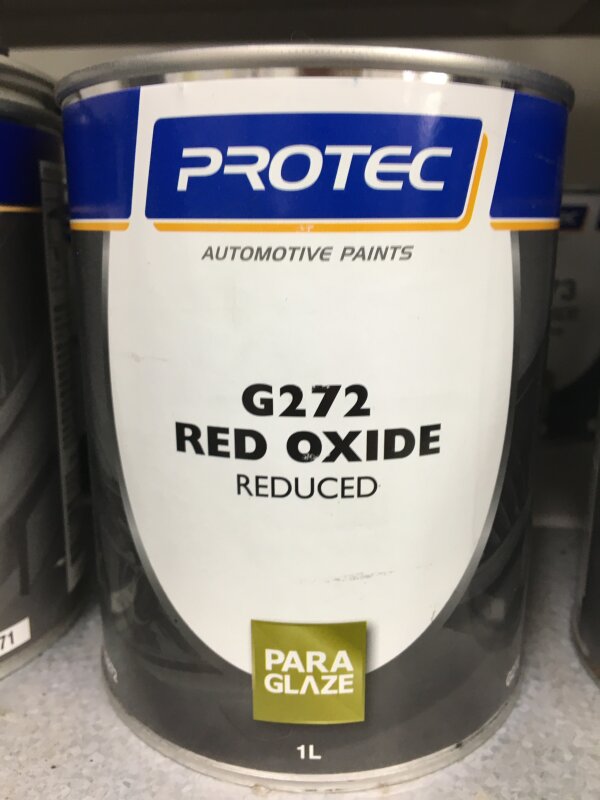 PARAGLAZE G272 RED OXIDE - REDUCED 1L (GRP 1)