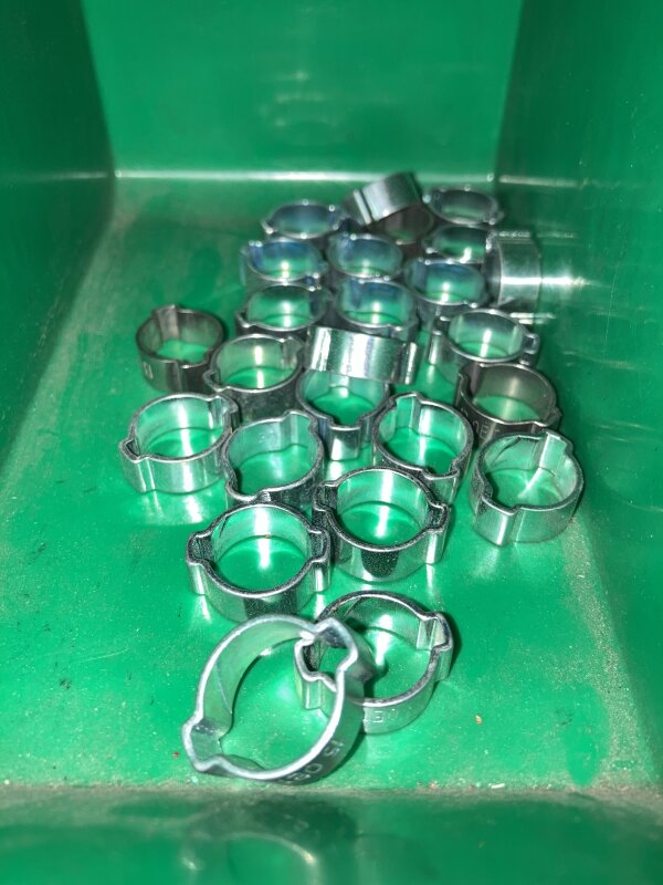 AF Hose Clip 2 Ear  11-13mm 2 ear
