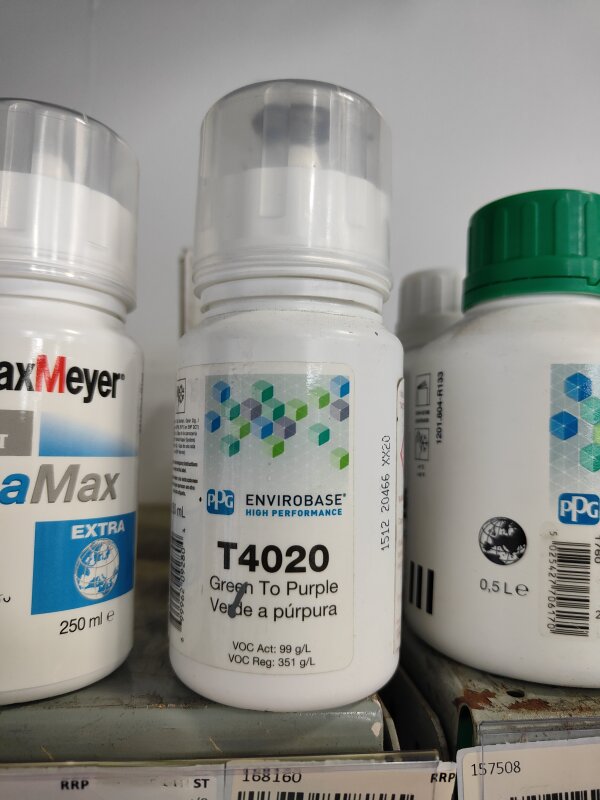ENVIROBASE T4020 GREEN TO PURPLE 250ML