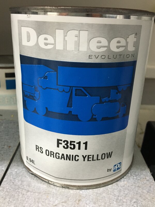 DELFLEET F3511 RS ORGANIC YELLOW / 0.94L