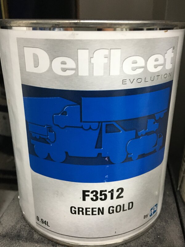 DELFLEET F3512 GREEN GOLD / 0.94L