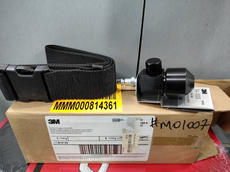 3M SA1007 Belt Reg Valve & Clip Air Fed