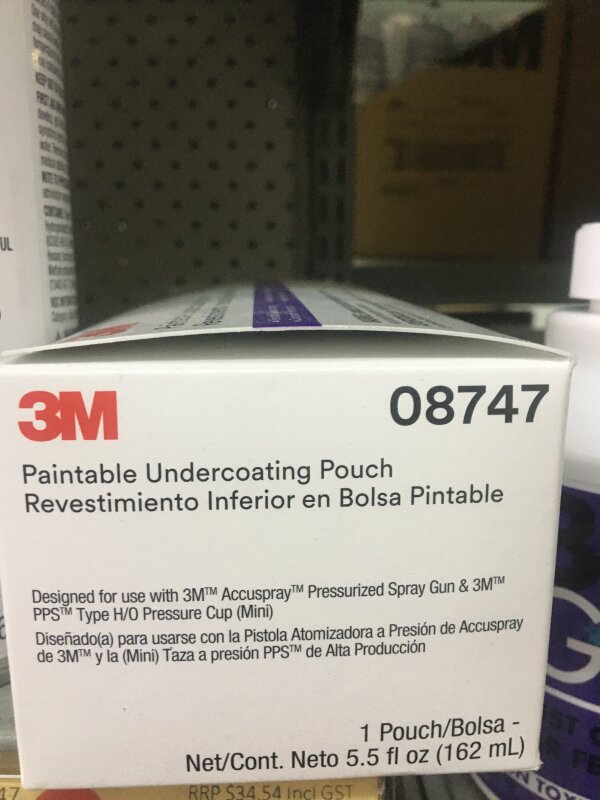 3M Paintable U/Coat Pouch 163ml