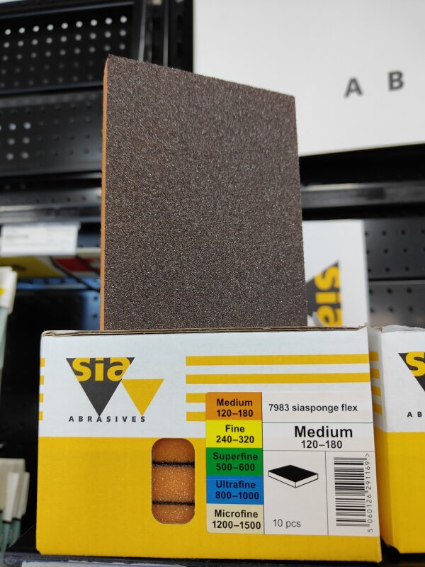 SIA FOAM ABRASIVE 7983 MEDIUM 120-180