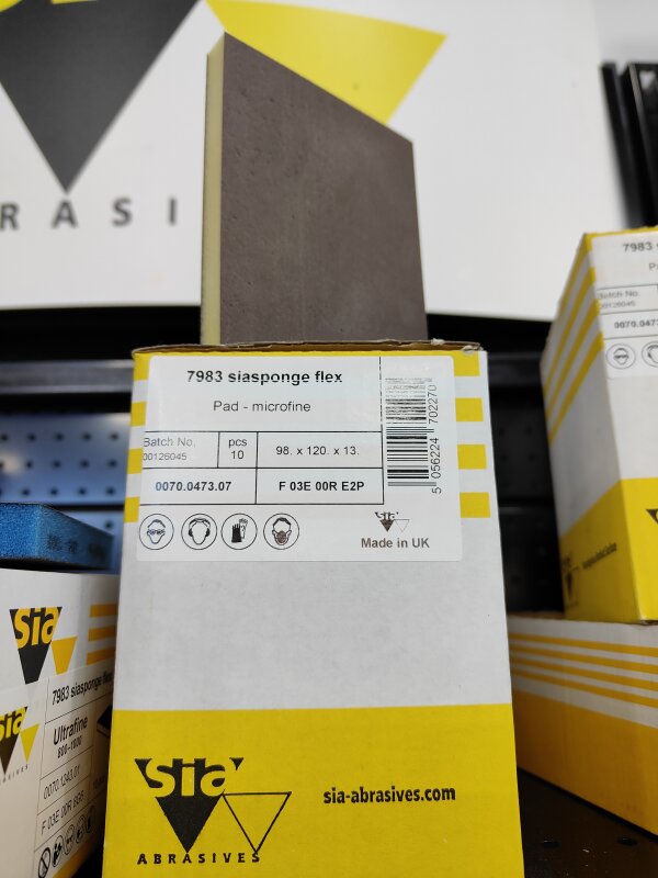 SIA FOAM ABRASIVE 7983 MICROFINE 1200-1500
