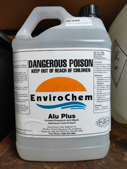 EC ALU PLUS-ALUMINIUM & METAL CLEANER 5 LTR