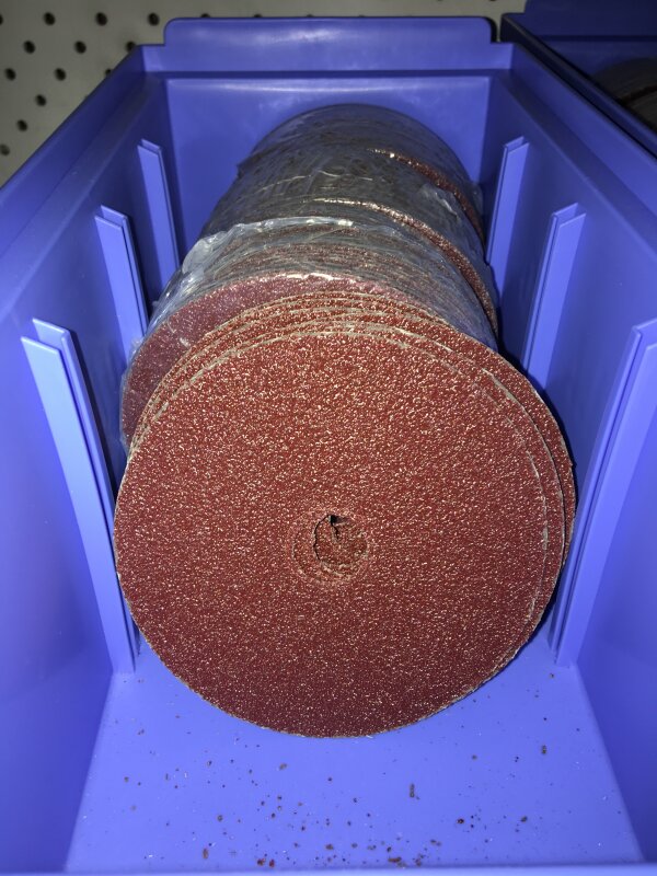 NO Fibre Discs 100x16 P50 Grit