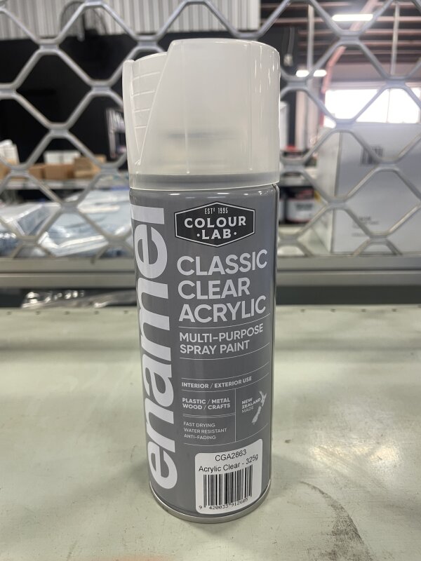 DAMAR CLASSIC ACRYLIC CLEAR 325g