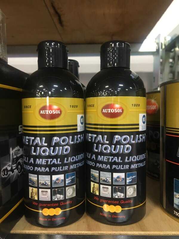 HO Autosol Metal Polish 250gm Bottle