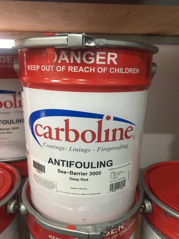 AYB  Sea Barrier SB 3000 Red Antifoul 10L