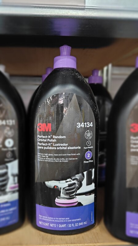 3M RANDOM ORBITAL POLISH 946ML 34134