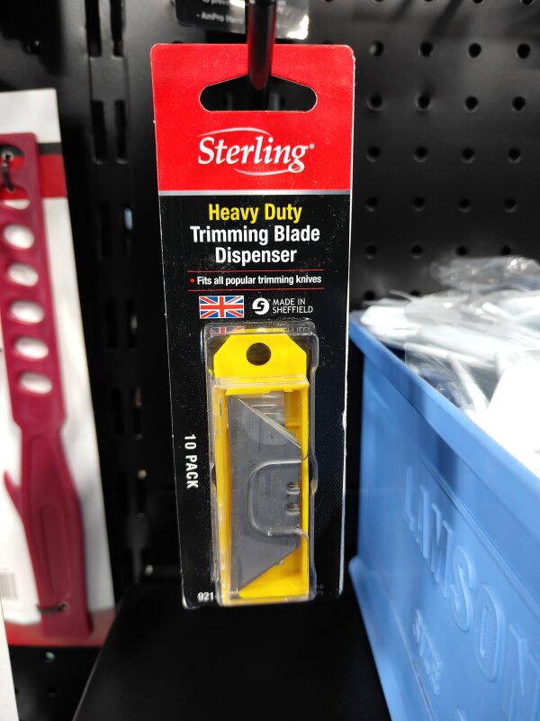 Sterling® Heavy Duty Trim Blade 10 pack