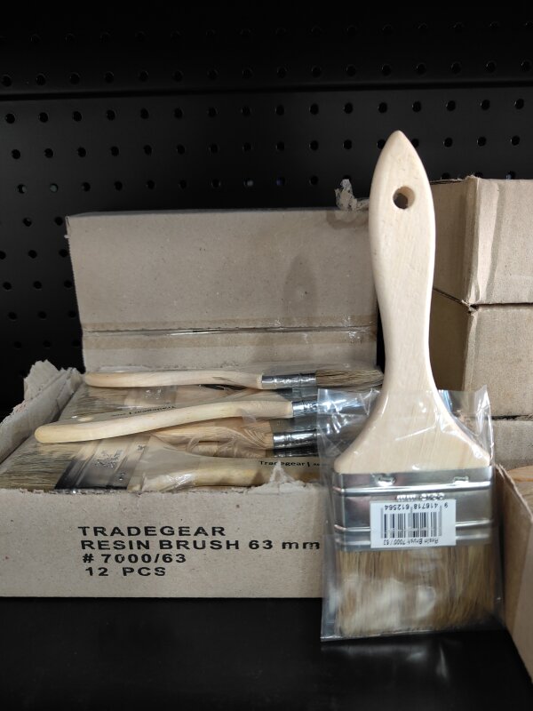 TRADEGEAR BRUSH RESIN 63MM
