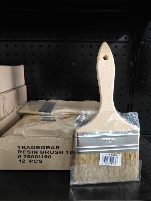 TRADEGEAR BRUSH RESIN 100MM