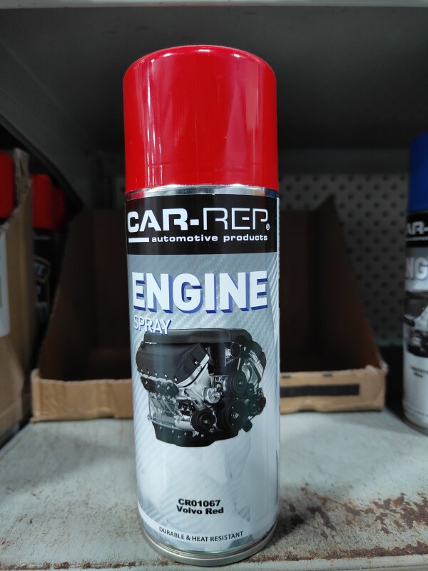 CAR REP ENGINE RED 400ML