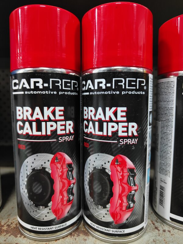 CAR REP BRAKE CALIPER RED 400ML