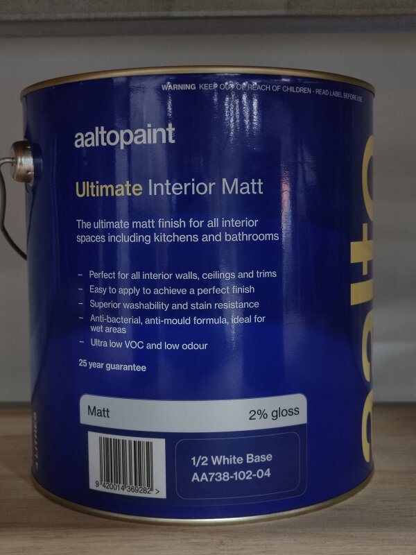 AALTO ULTIMATE INTERIOR MATT 1/2 WHITE 4L