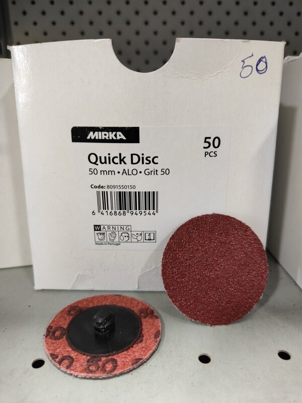 MIRKA QUICK DISC 50MM ALO 50