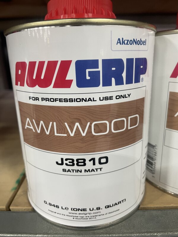 AKZO AWLWOOD CLEAR SATIN MATT VARNISH 1L