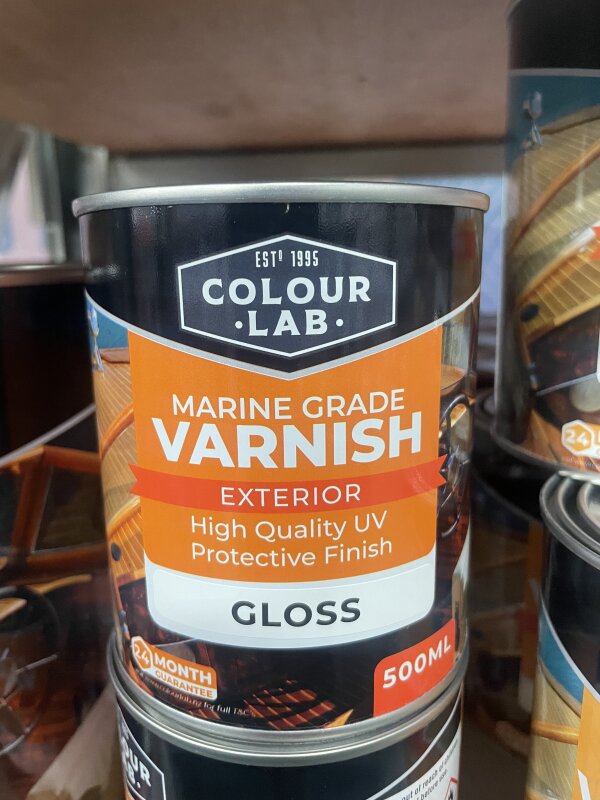 CL MARINE VARNISH GLOSS 500ML