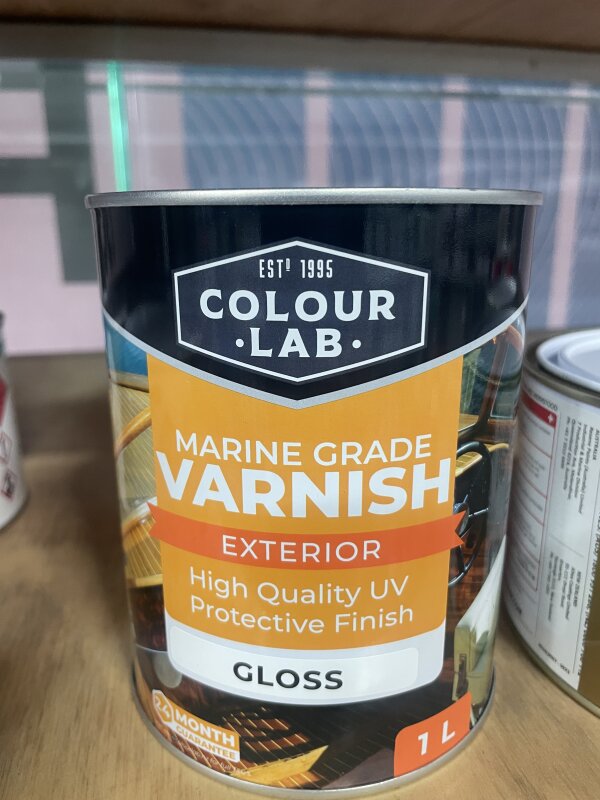 CL MARINE VARNISH GLOSS 1LTR