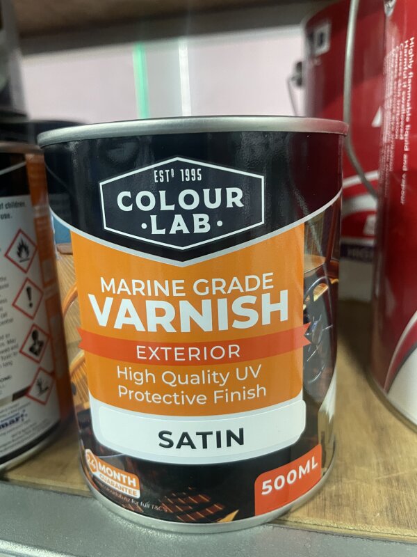 CL MARINE VARNISH SATIN 500ML