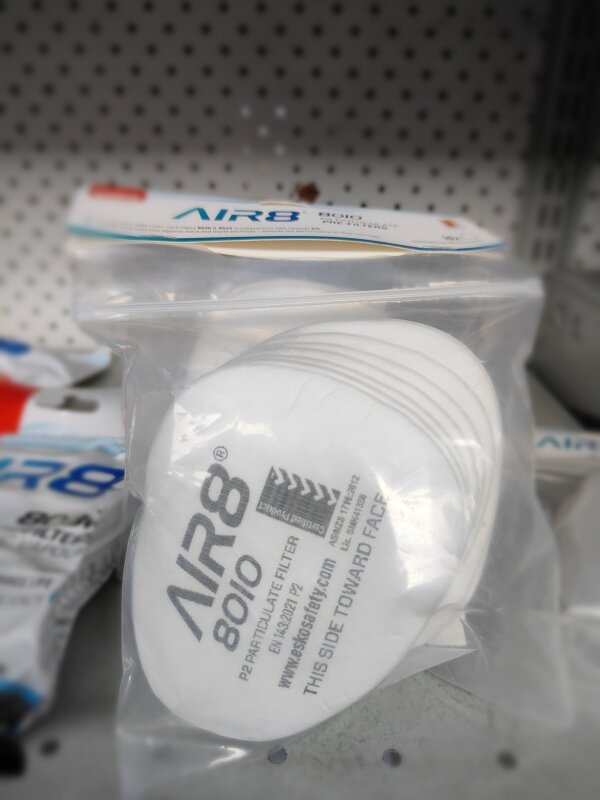 ESKO AIR8 P2 PARTICULATE PRE-FILTER 10PCS