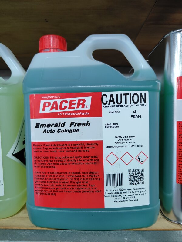 CC PACER Fragrance - Emerald 4L