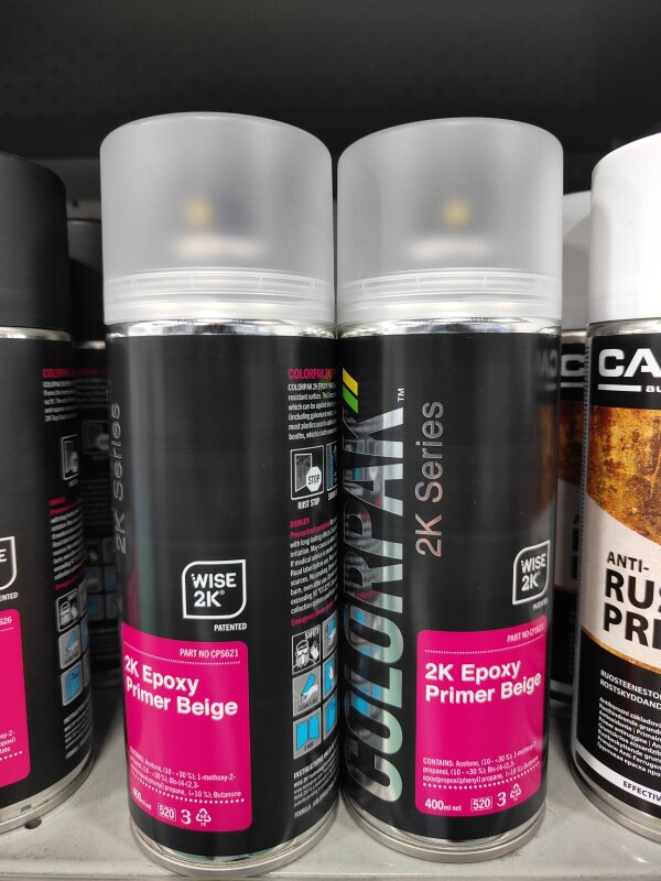 CP 2K EPOXY PRIMER BEIGE 500ML AEROSOL