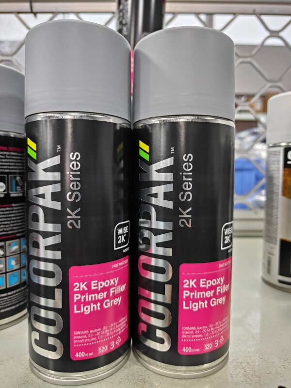 CP 2K EPOXY PRIMER FILLER LIGHT GREY 500ML AEROSOL