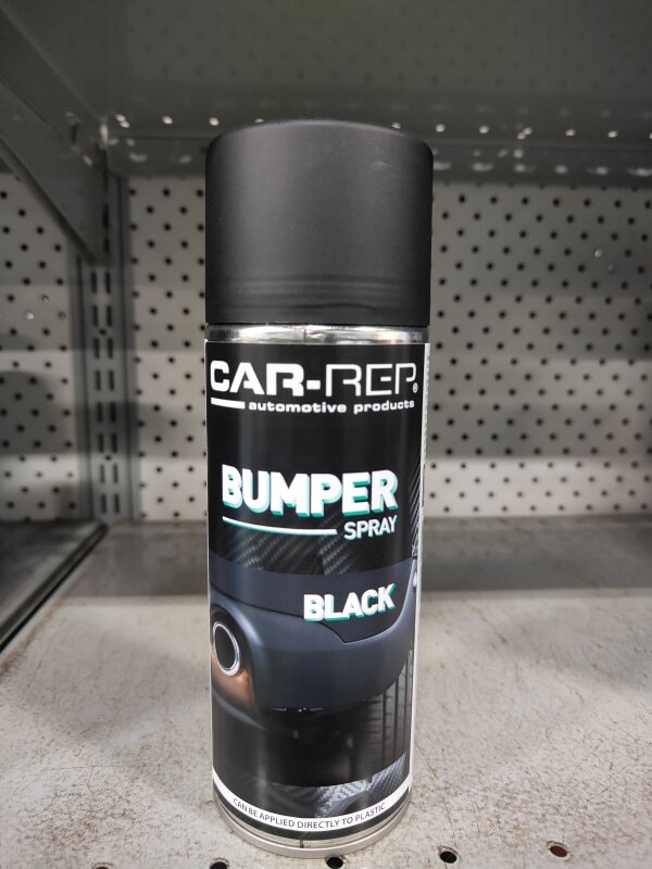 CAR REP BUMPER BLACK SPRAY AEROSOL