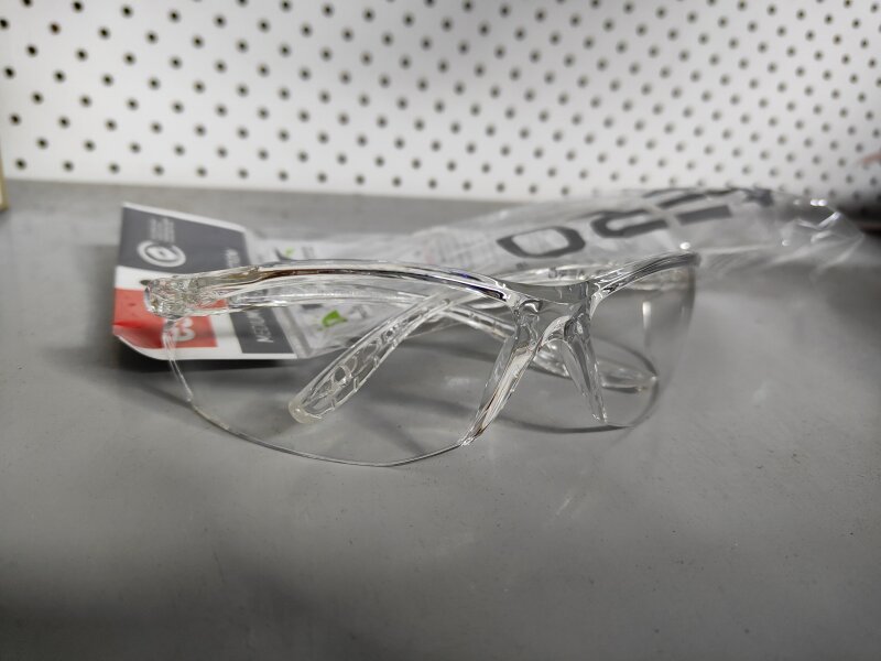 ESKO E1900  CLEAR LENS AREO SAFETY SPEC