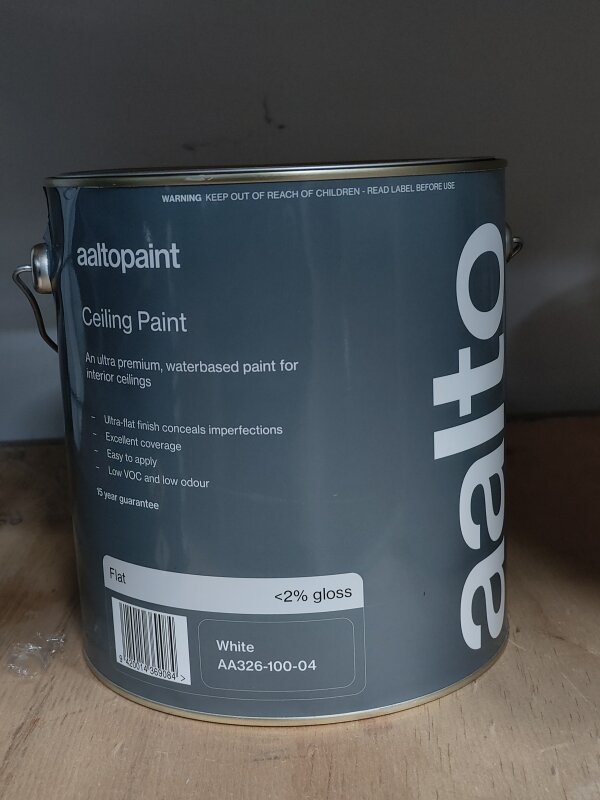 Aalto Ultra Premium Ceiling Paint White 4L