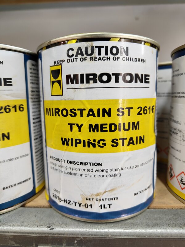MI Mirostain 2616 TY Medium Wiping Stain