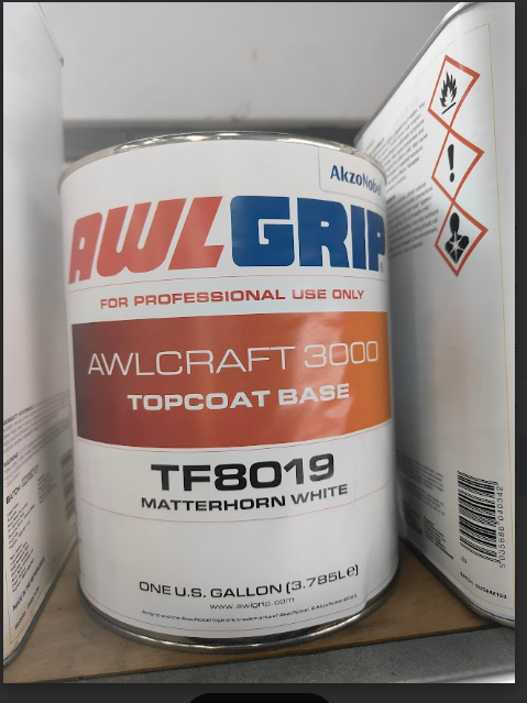 AKZO Awlcraft 3000 Matterhorn White TF8019 1 Gallon