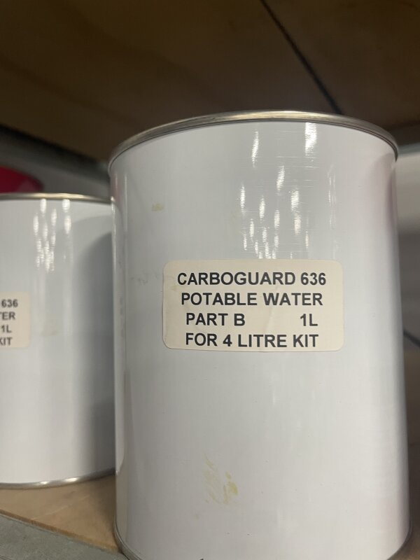 AL Carboguard 636 Potable Water -White 1L Base (decant)