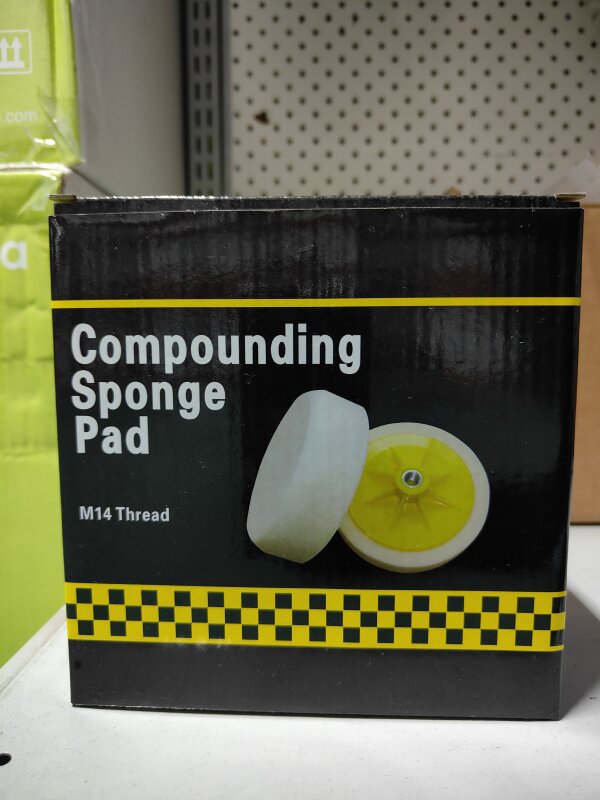 HI Pad Sponge Compound M14 x 150 x 50 White Polishing