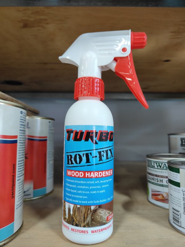 Hobeca Turbo Rot-Fix Wood Hardener 250ml