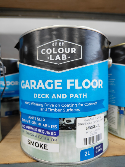 DAMAR CLab Garage Floor Deck & Path Smoke 2L