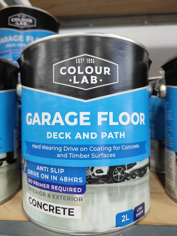 DAMAR CLab Garage Floor Deck & Path Concrete 2L