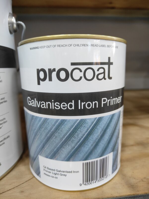 Procoat Galvanised Iron Primer Oil  1L