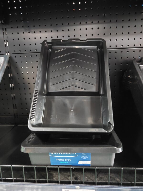 MONARCH 180MM PAINT TRAY BLACK