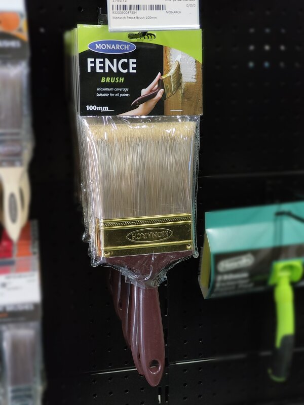Monarch Fence Brush 100mm